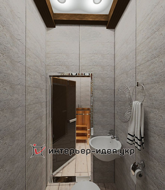 Дизайн сауны с купелью