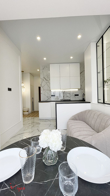 Nowoczesne mieszkanie o powierzchni 45 m²