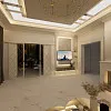 Гостиная частного дома в cтиле арт-деко