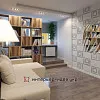 Дизайн гостевой комнаты с рабочим местом