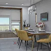 Кухня с желтыми акцентами