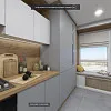 Кухня с желтыми акцентами