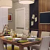 Дизайн кухни в современном стиле в кофейных тонах