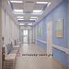Дизайн коридора цокольного этажа Медицинского центра
