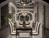Дизайн VIP комнаты ресторана &quot;Drova&quot; в г. Кропивницкий. Дизайн РЕСТОРАНА, КАФЕ