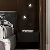 Спальня в стиле современный минимализм, 15 м²