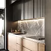 «Black. Kitchen. Wood». Кухня в ЖК &amp;quot;Горизонт 3&amp;quot;, г. Львов