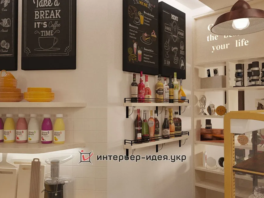 Дизайн кафе в стиле кантри