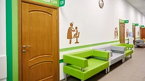 "7ЯClinic", коридор в отделении семейной терапии