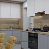 Кухня с желтыми акцентами