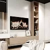 «Black bedroom». Спальня в ЖК &amp;quot;Горизонт 3&amp;quot;, г. Львов
