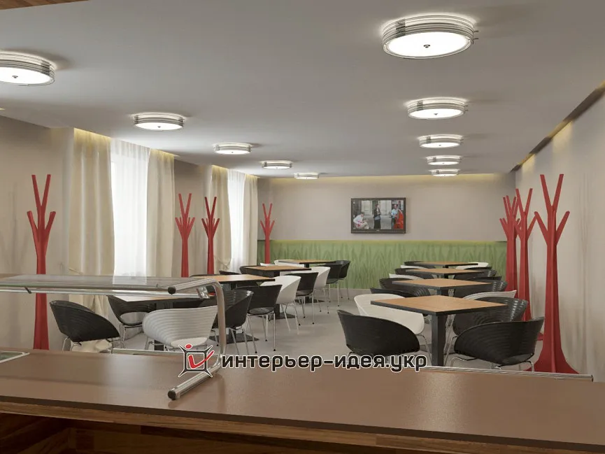 Дизайн столовой ПСП ПриватАгро